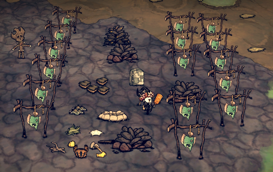 Shipwrecked: Some Great, Easy Home Base Food Sources for Don't Starve