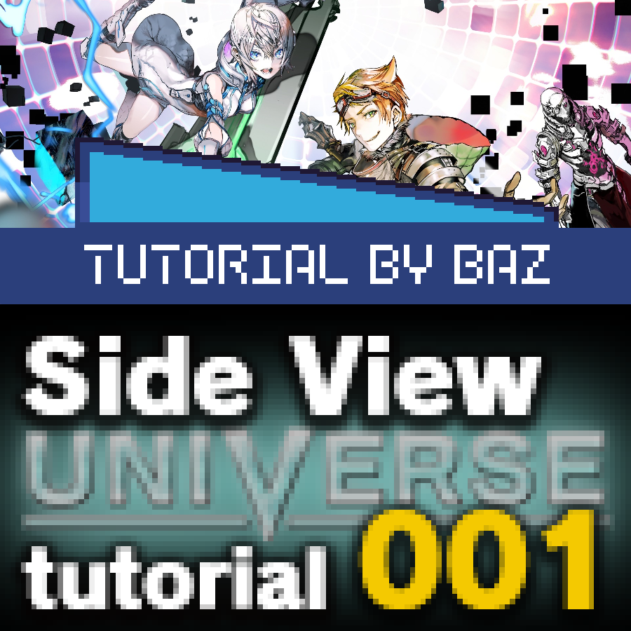 Side View Tutorials (Steps 1-15) for Pixel Game Maker MV