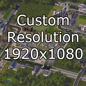 SimCity 4 - Custom Resolution/Resolución personalizada for SimCity 4 Deluxe