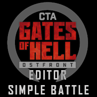 Simple Battle in Editor for Call to Arms - Gates of Hell: Ostfront