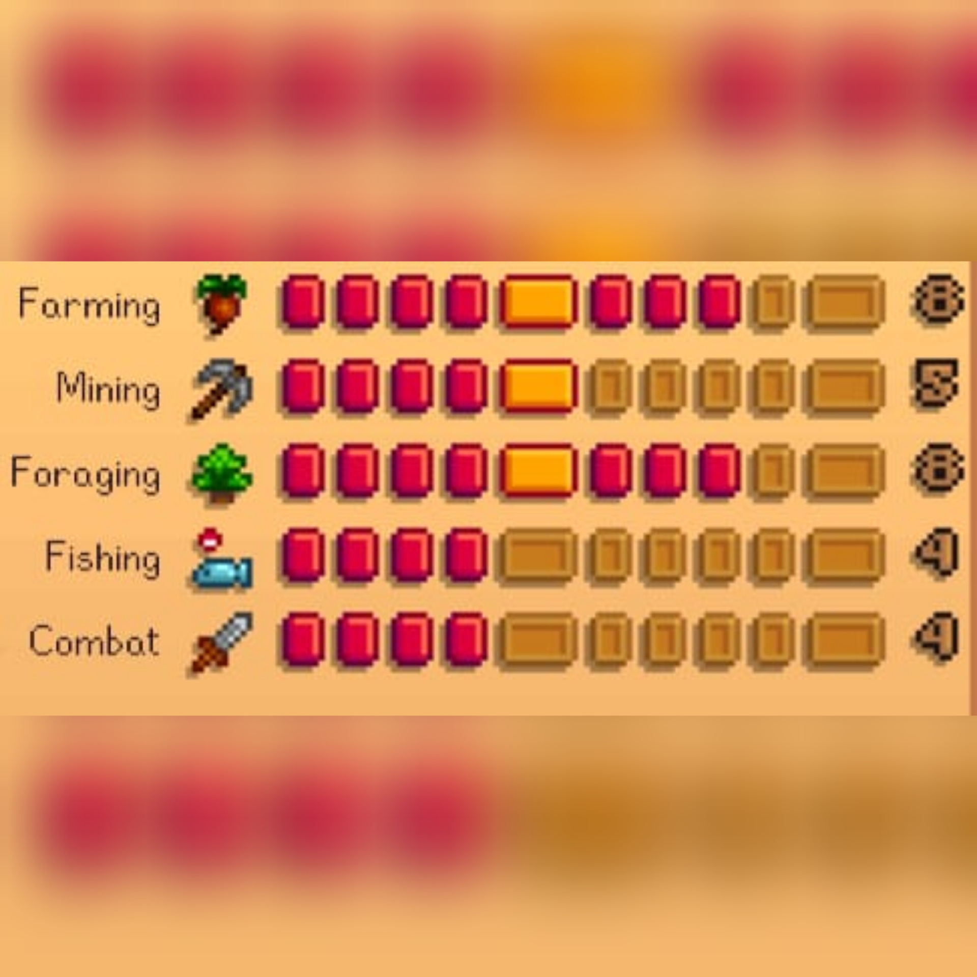 Skills for Stardew Valley