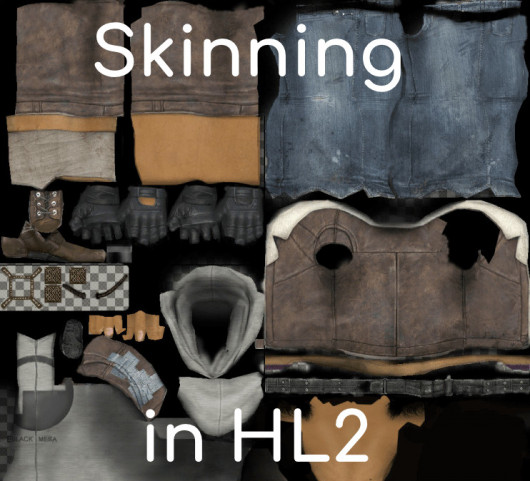 Skin/Edit Half-Life 2 models for Half-Life 2