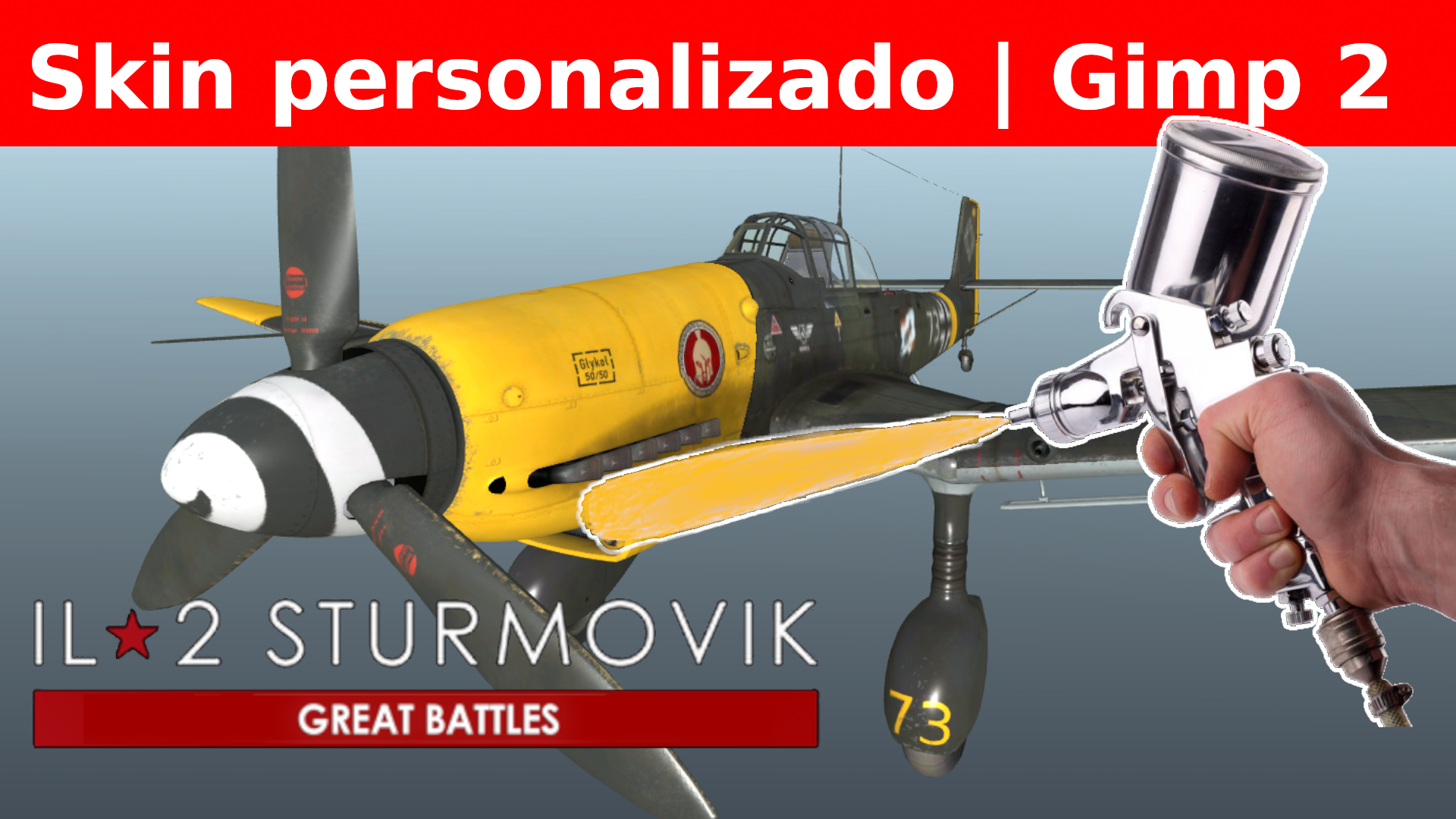 Skin personalizado con Gimp 2 | IL-2 Sturmovik GB for IL-2 Sturmovik: Battle of Stalingrad