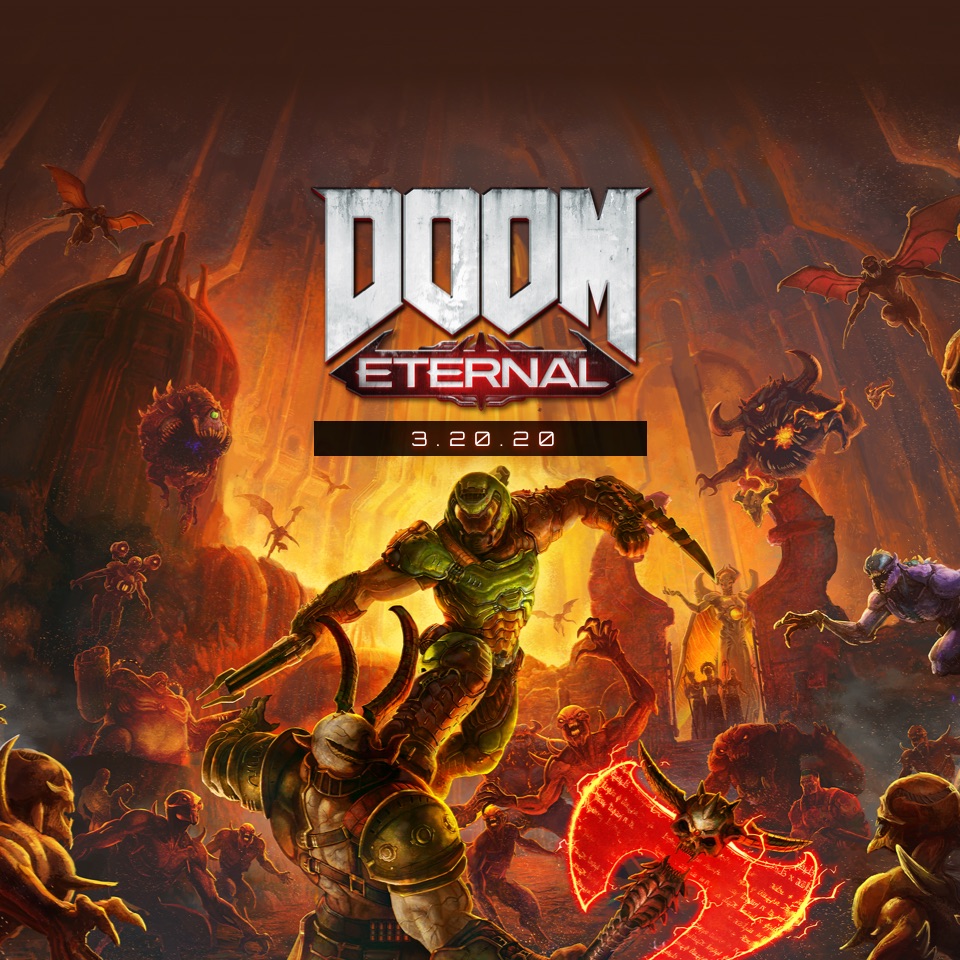 Skip intro, automatically load map, and disable mouse smoothing for DOOM Eternal