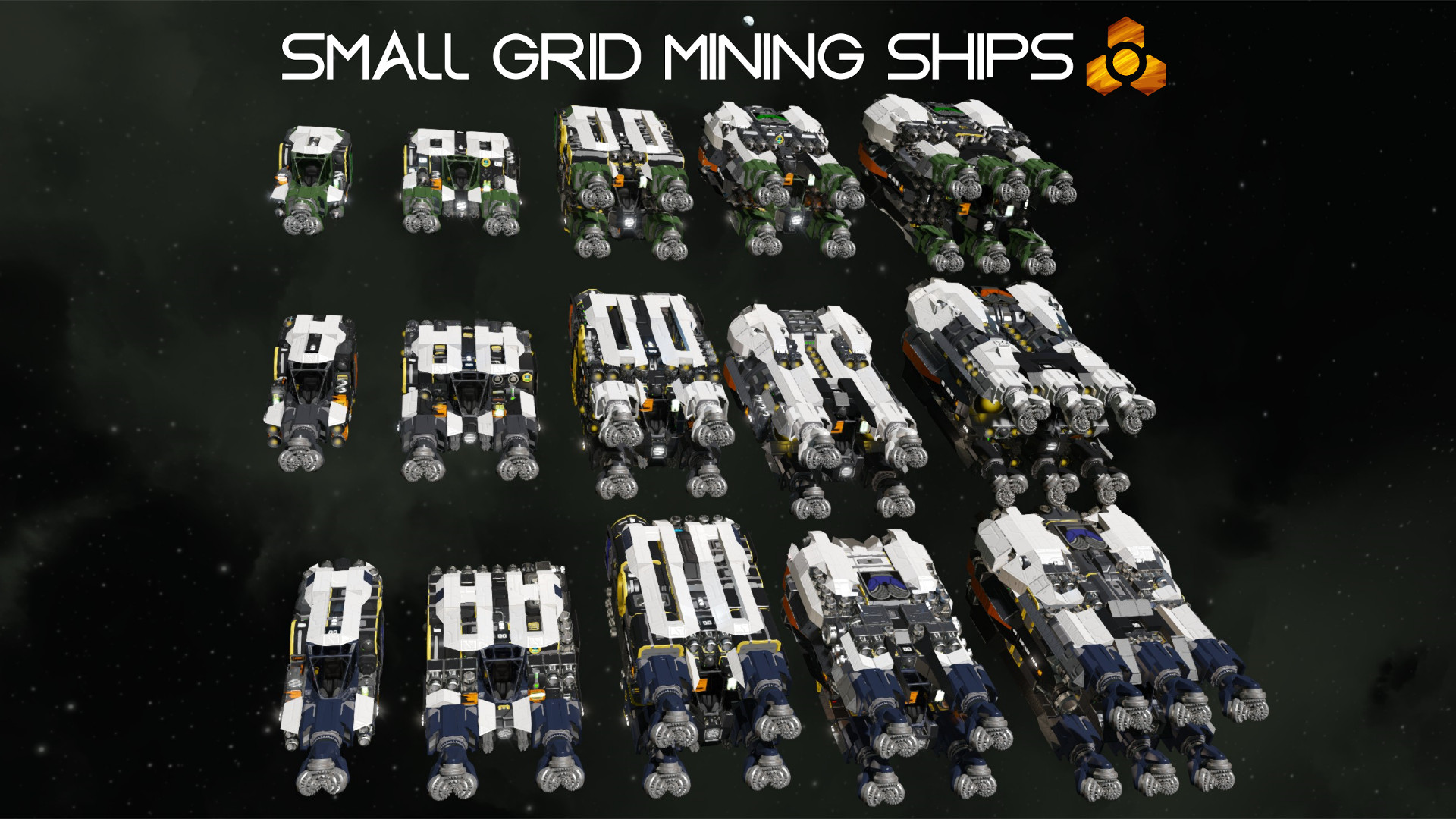 Small Grid Mining Ship User Guide for Space Engineers