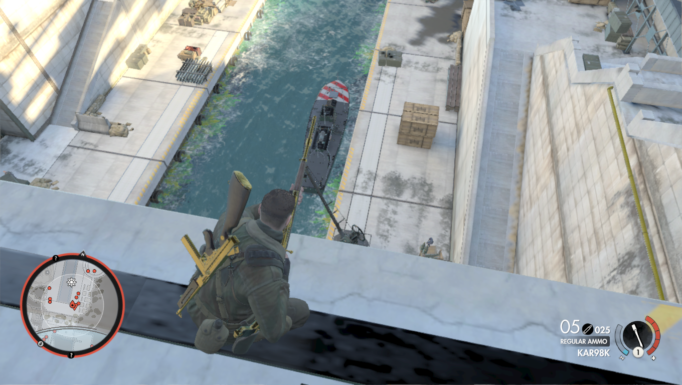 Sniper Elitte 4 Target Fuhrer Zničenie loďky for Sniper Elite 4
