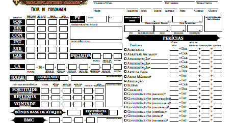 Sobre a distribuição dos seus pontos na criação do seu personagem e a progressão for Pathfinder: Kingmaker