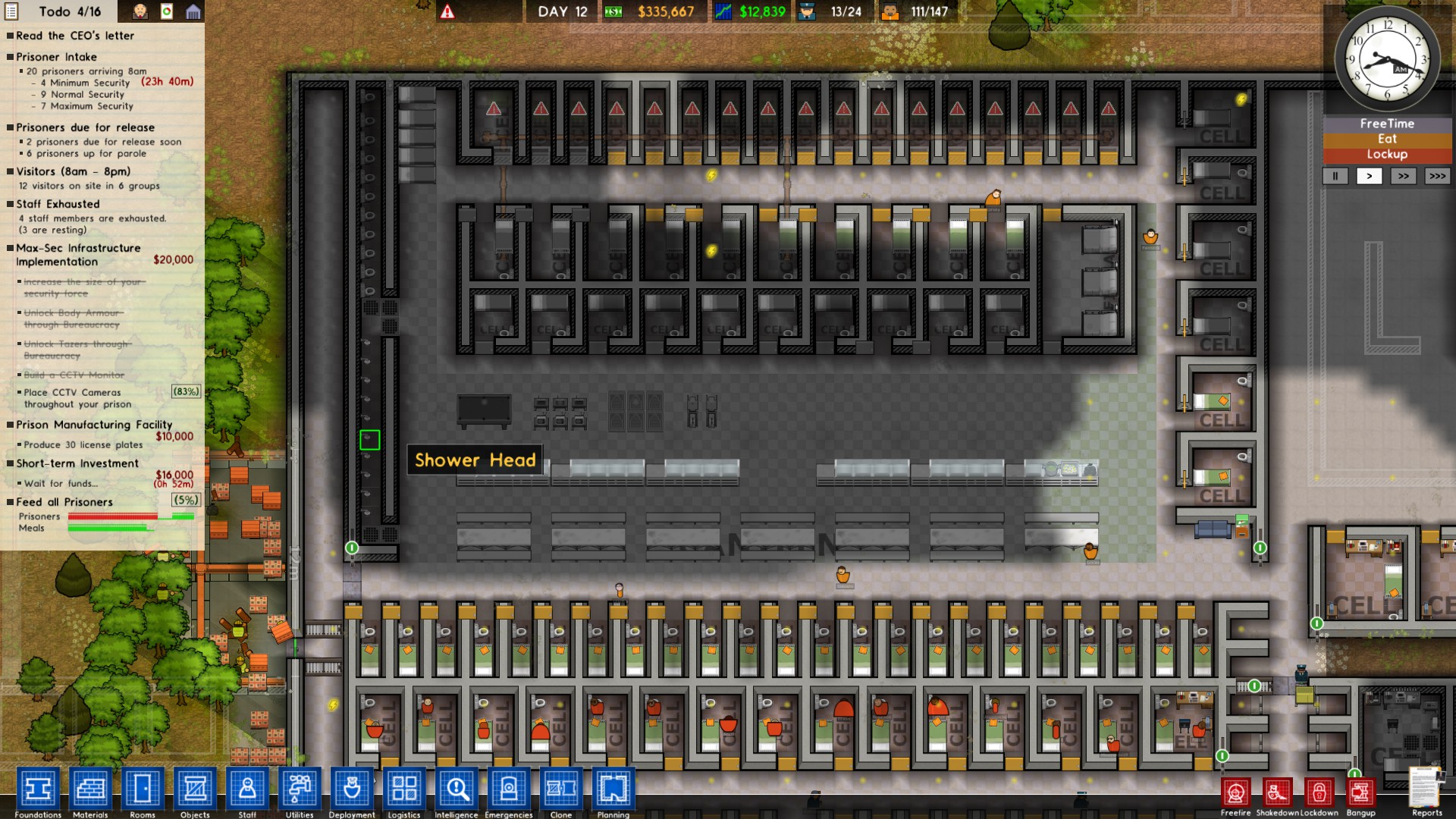 Some little tips for everyone lol for Prison Architect