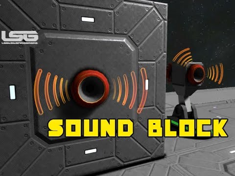 Sound Block Modding for Beginners for Space Engineers