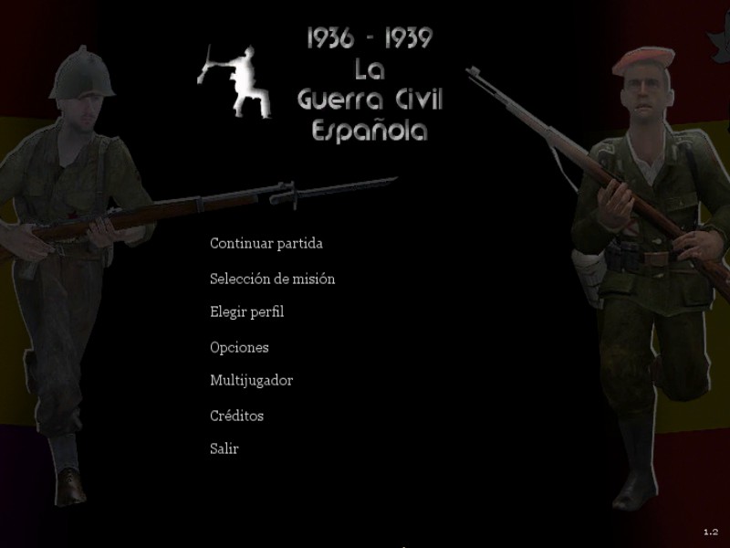 Spanish: Guerra Civil Española / English: Spanish Civil War for Call of Duty 2