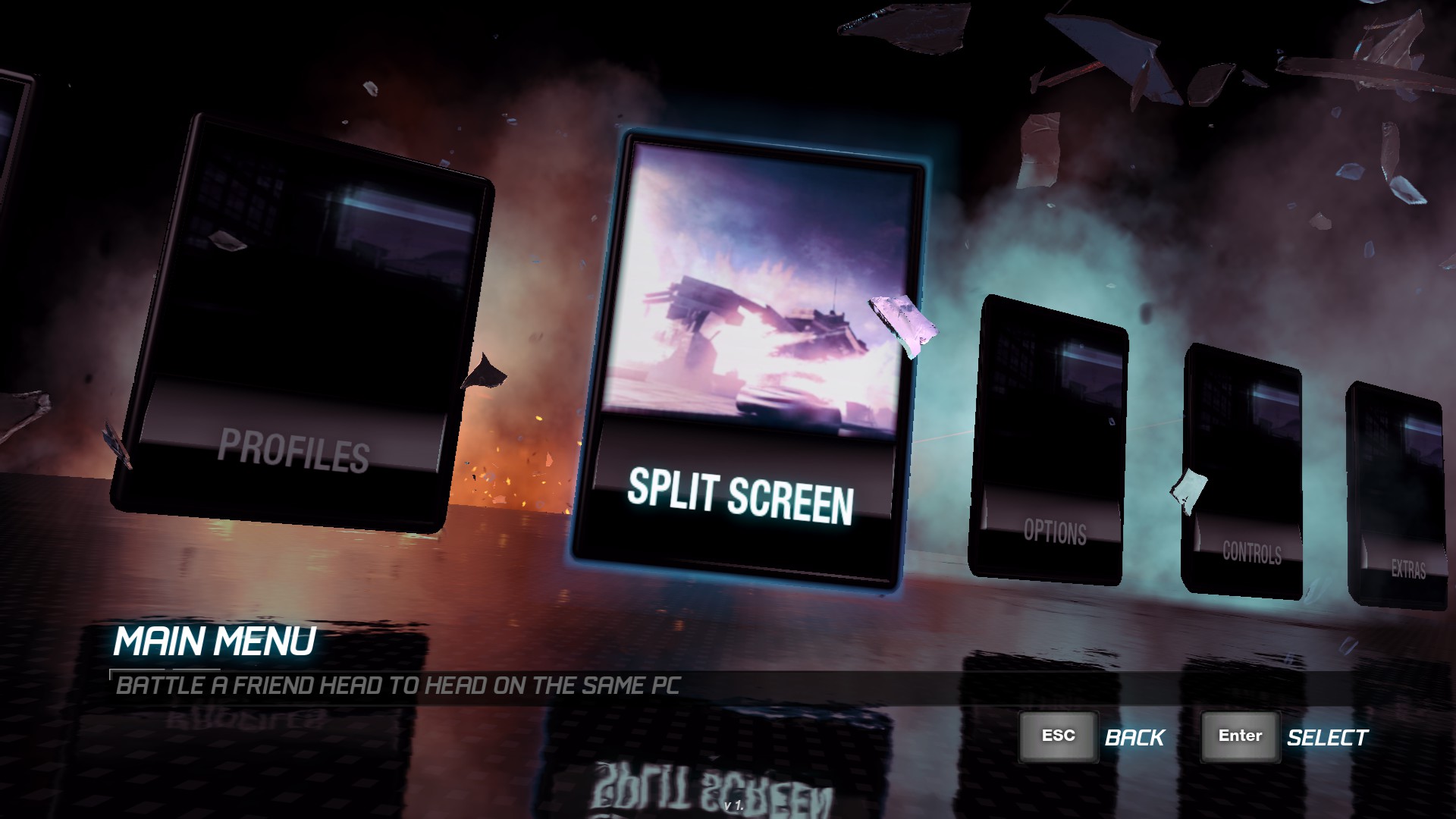 Split/Second - Splitscreen with two logitech f710 gamepads for Split/Second