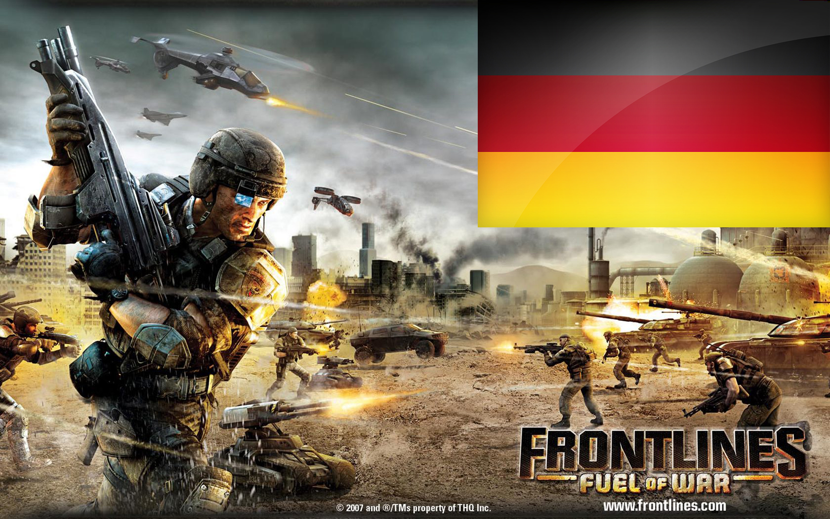 Sprache auf deutsch stellen for Frontlines: Fuel of War