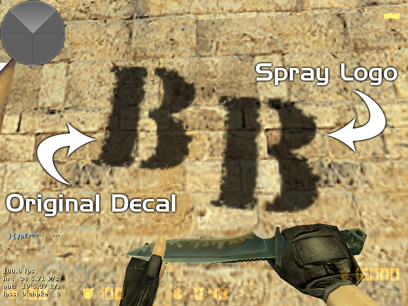 Spray logo for Counter-Strike: Condition Zero