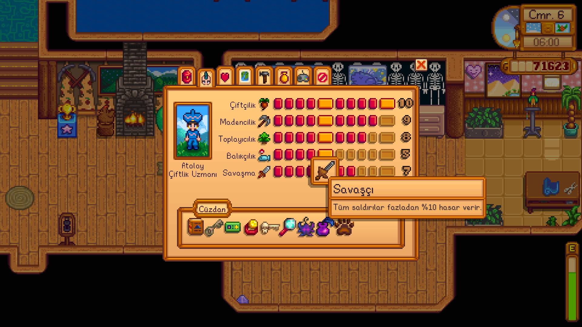 Stardew Valley Yetenek Seçimleri for Stardew Valley