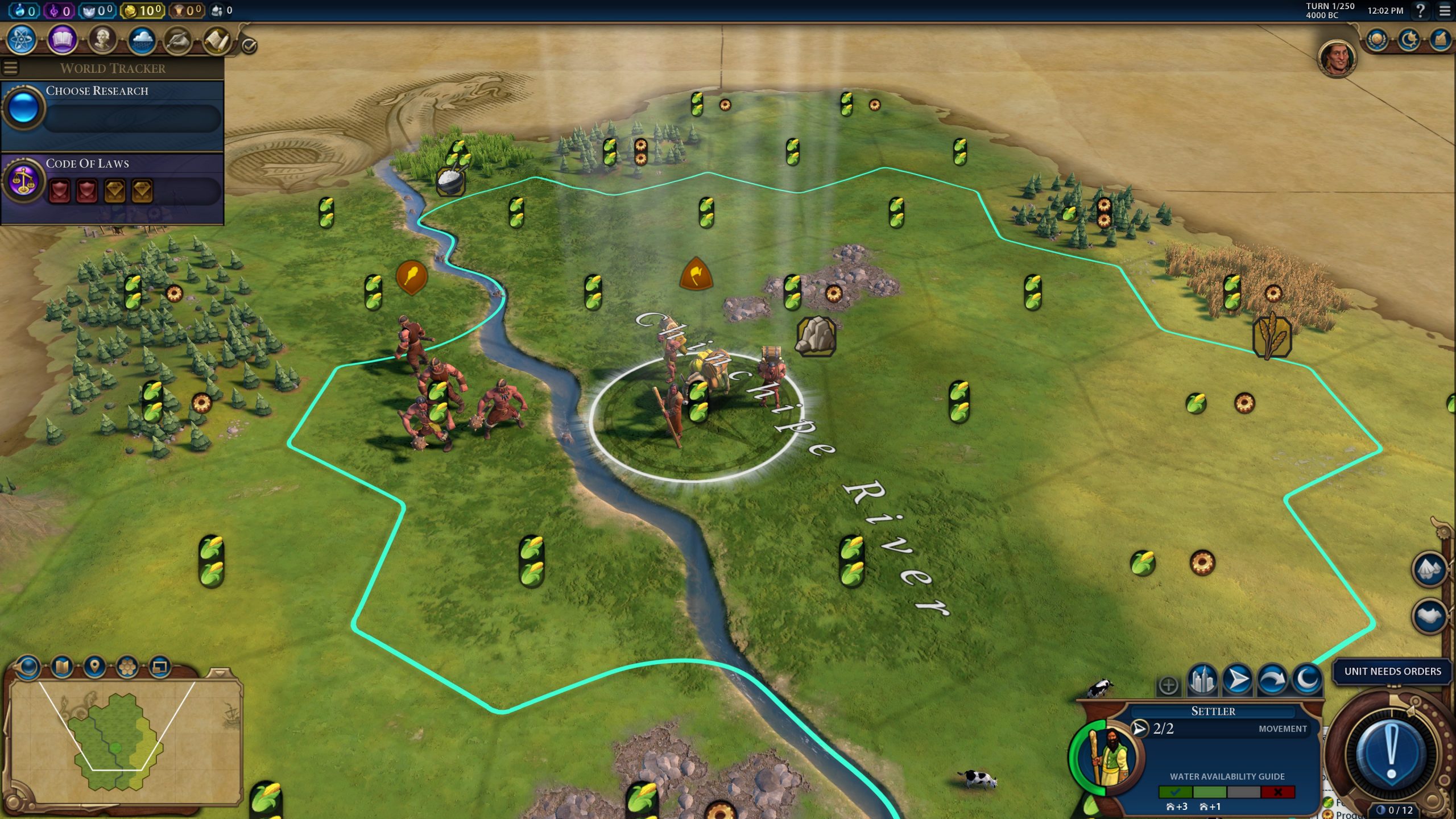 Start Biases - Updated for Gathering Storm for Sid Meier's Civilization VI
