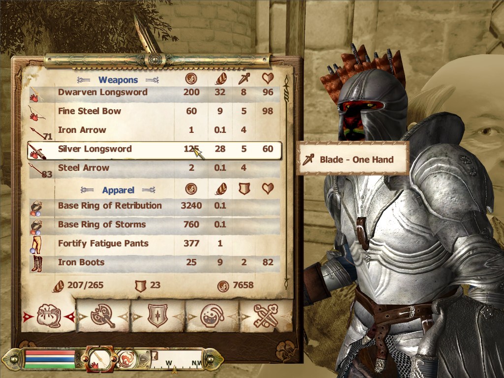 Starters Equipment Guide for The Elder Scrolls IV: Oblivion