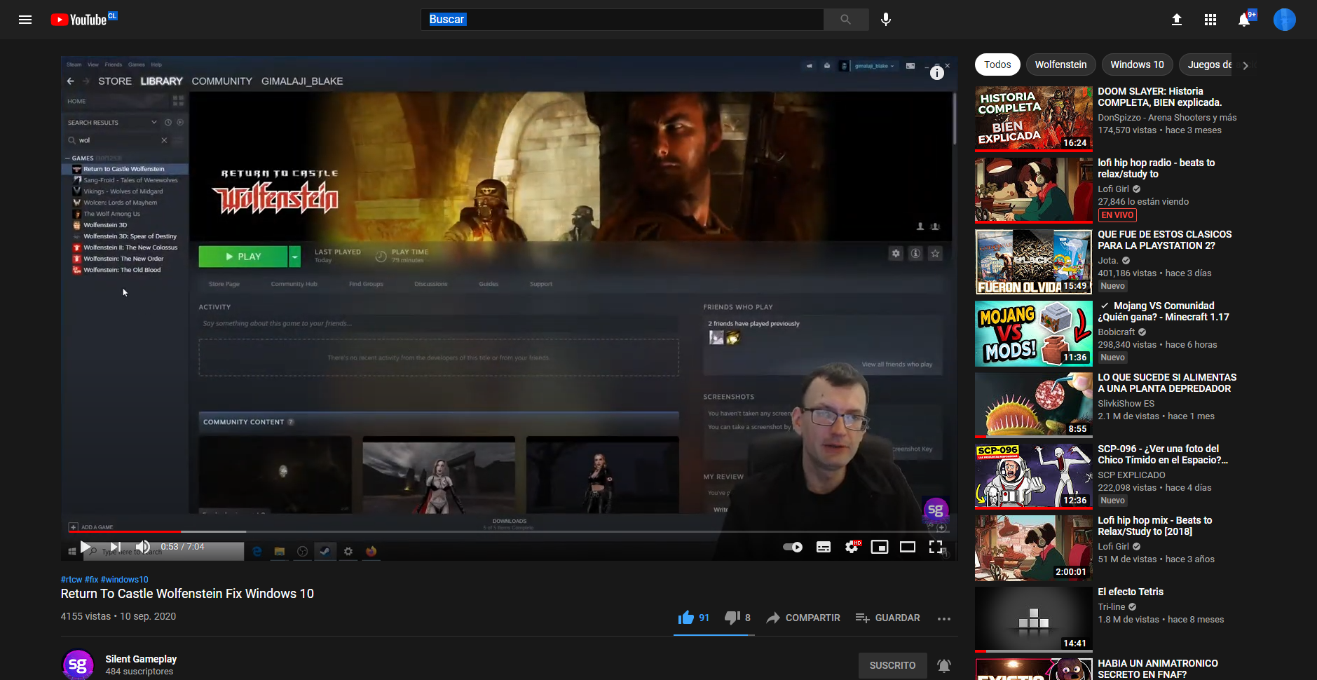 Steam error , el juego no se puede jugar.. for Return to Castle Wolfenstein