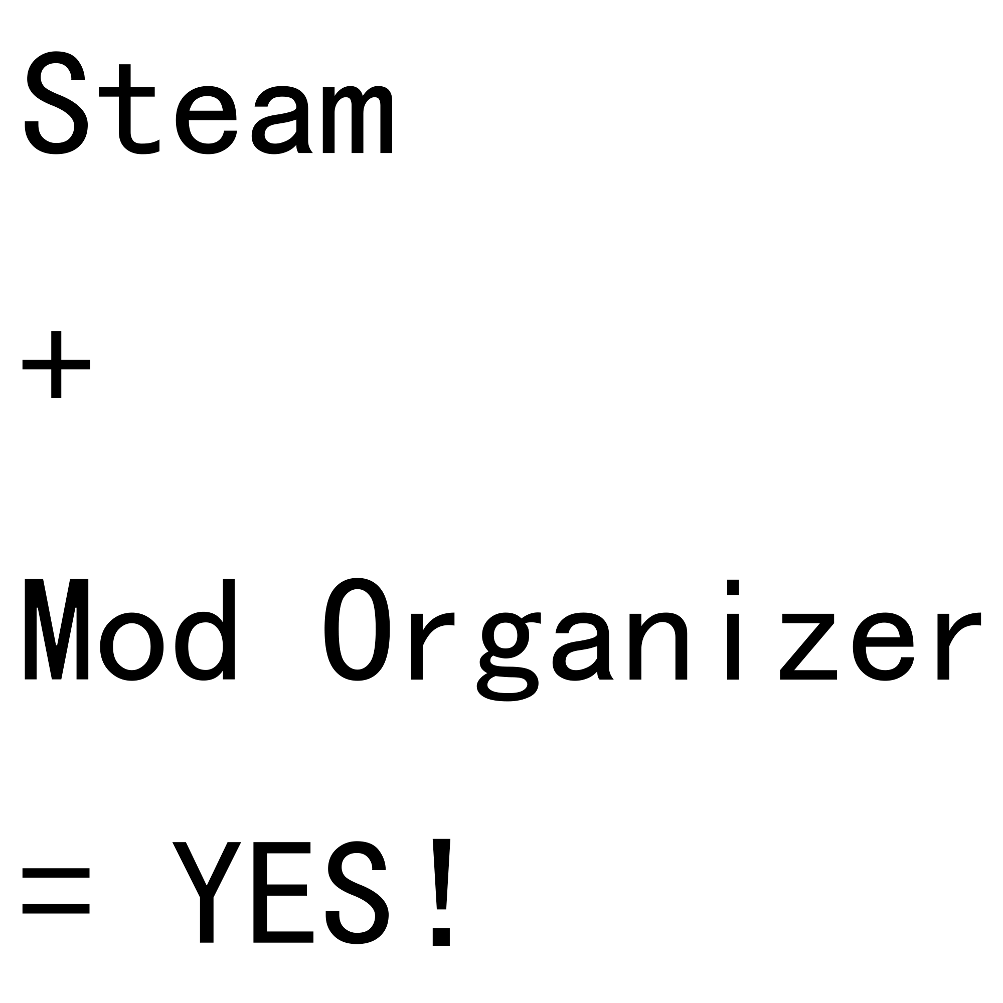 使用Steam启动MO管理的的SKSE / Use Steam to start SKSE with MO to play Skyrim for The Elder Scrolls V: Skyrim Special Edition