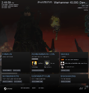 Stuck in Steam Overlay bug fix guide for Warhammer 40,000: Dawn of War II - Chaos Rising