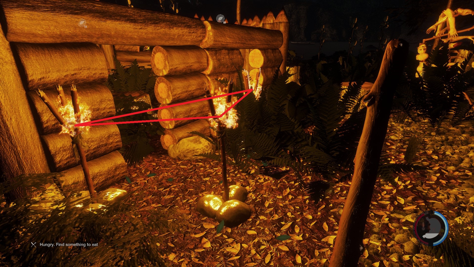 Survival with 9 sticks and 9 stones! for The Forest