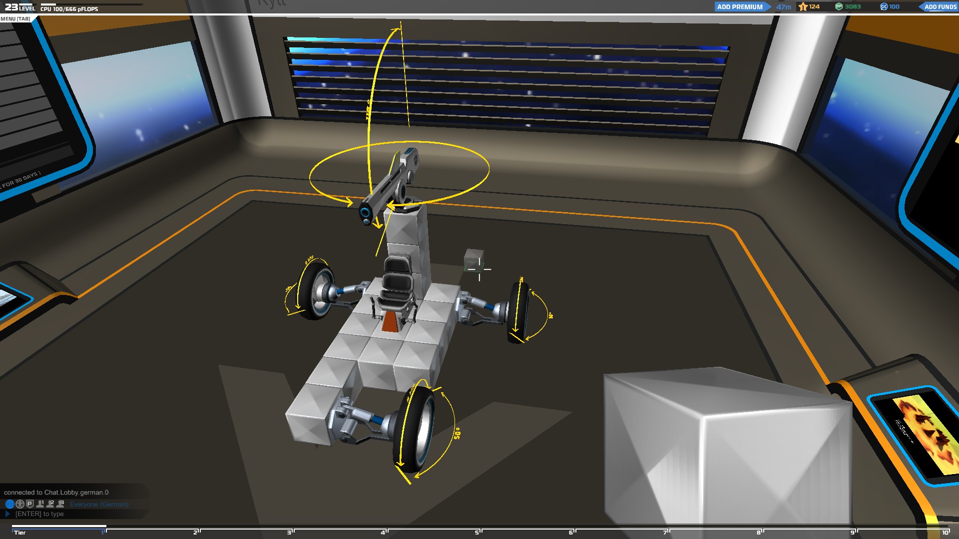 T1 RAILGUN ROBOT for Robocraft