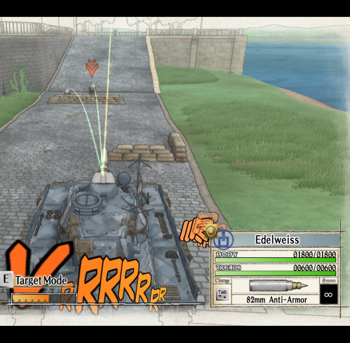 Tank Control using keyboard: a/the/my method (forget the mouse) for Valkyria Chronicles™