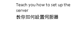 教你如何開服(Teach you how to open a server) for Fog of War