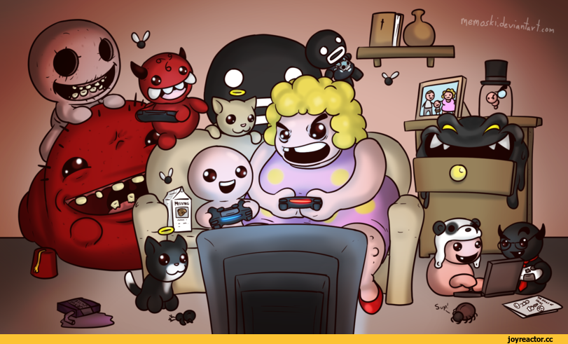 Весь окружающий мир в The Binding of Isaac: Rebirth for The Binding of Isaac: Rebirth