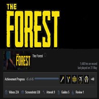 The Forest Achievements Save Files for The Forest