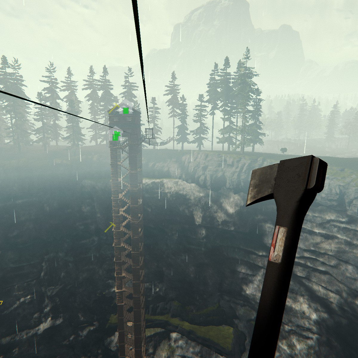 The Forest - Spielstand - Sichere Basen - Treppe ins Sinkhole - Hard Mode - Multiplayer - 08/2019 for The Forest