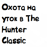 The Hunter Classic - для новичков, (Если неохота проходить туториал) for theHunter Classic