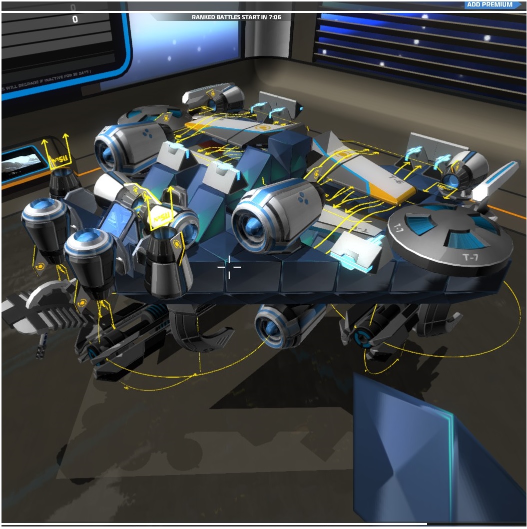 The Mini B-2 Stealth Bomber! for Robocraft