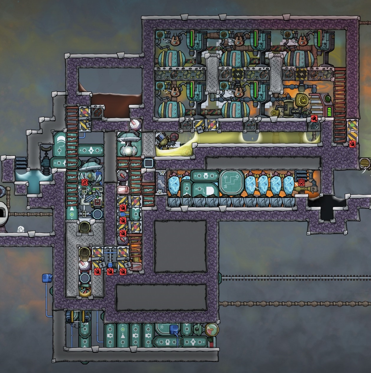The Ultimate oil power plant v1.0 for Oxygen Not Included
