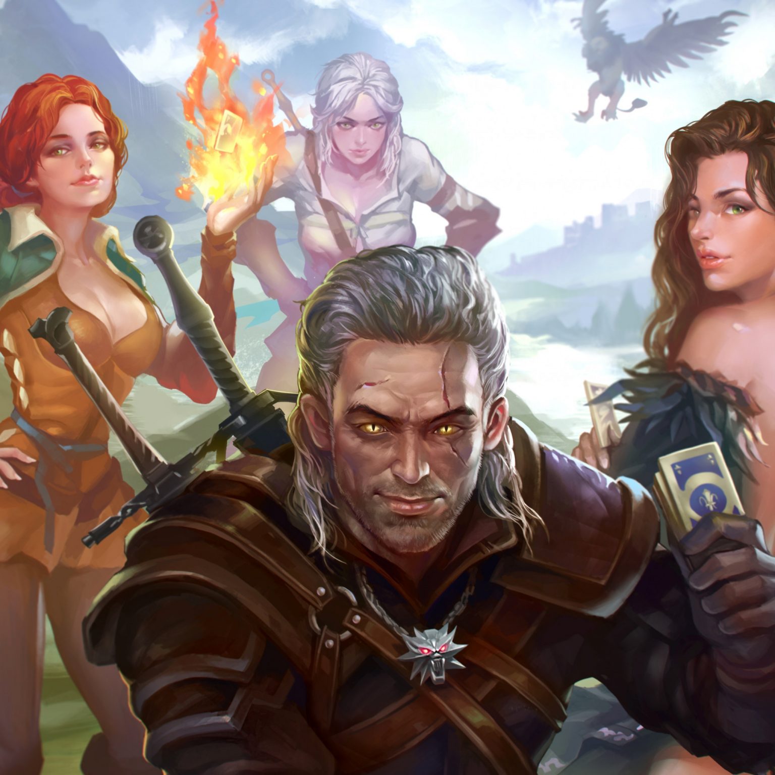 The witcher adventure game русификатор стим фото 25