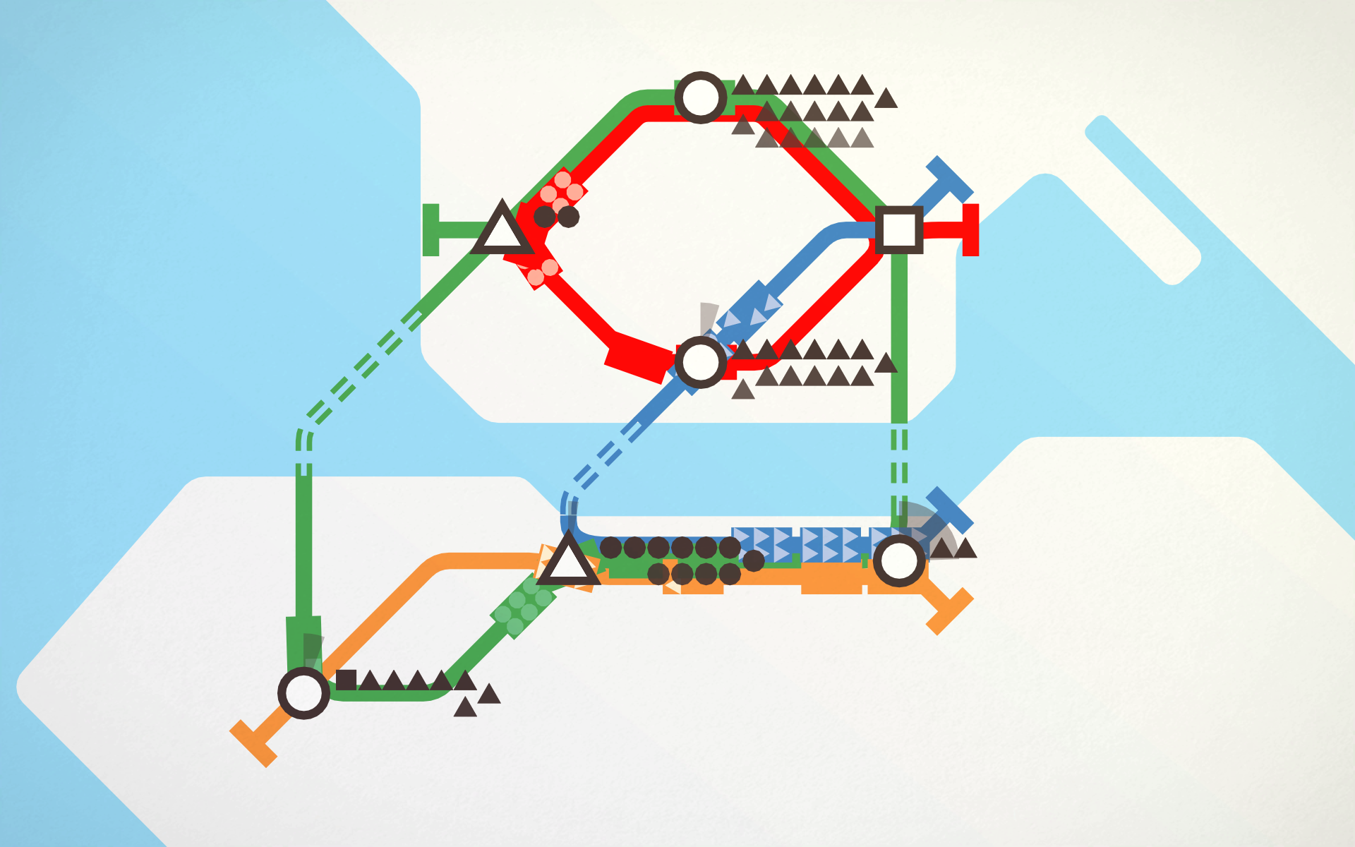 This one amazing game in Hong Kong for Mini Metro