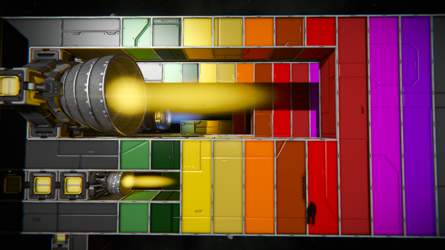 Thruster Damage Range Steam Solo