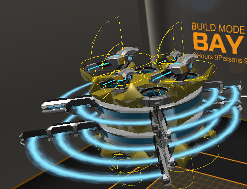 Tileable SMG Tesla Hover for Robocraft