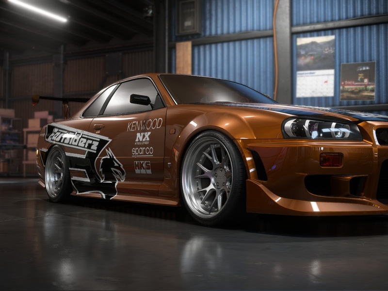 Nissan Skyline r34 NFS Payback