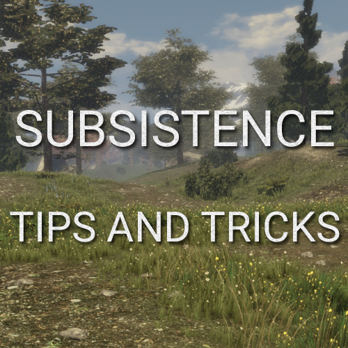 Tips and tricks for Subsistence