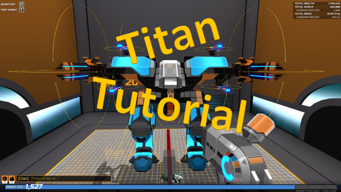 Titan Tutorial 2017 การสร้างหุ่นไททัน for Robocraft