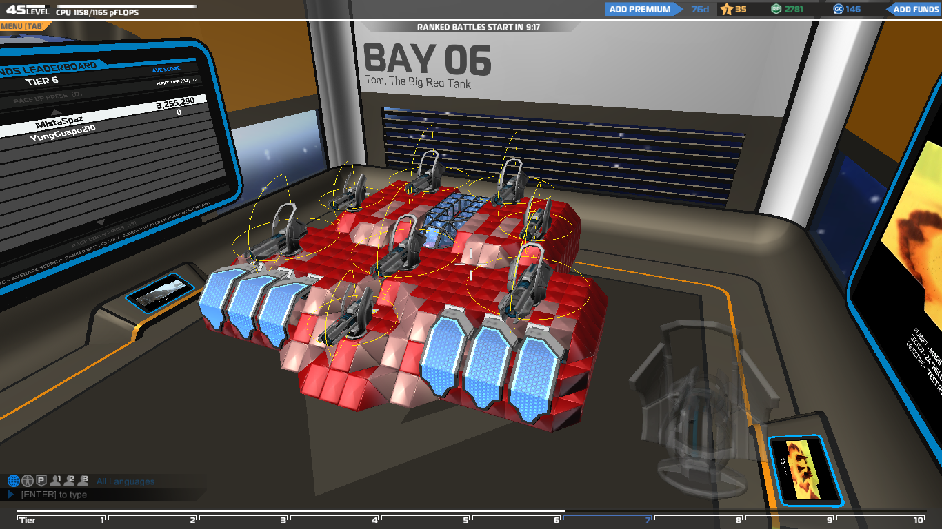 Tom, The Tier 6 Red Heavy Tank for Robocraft