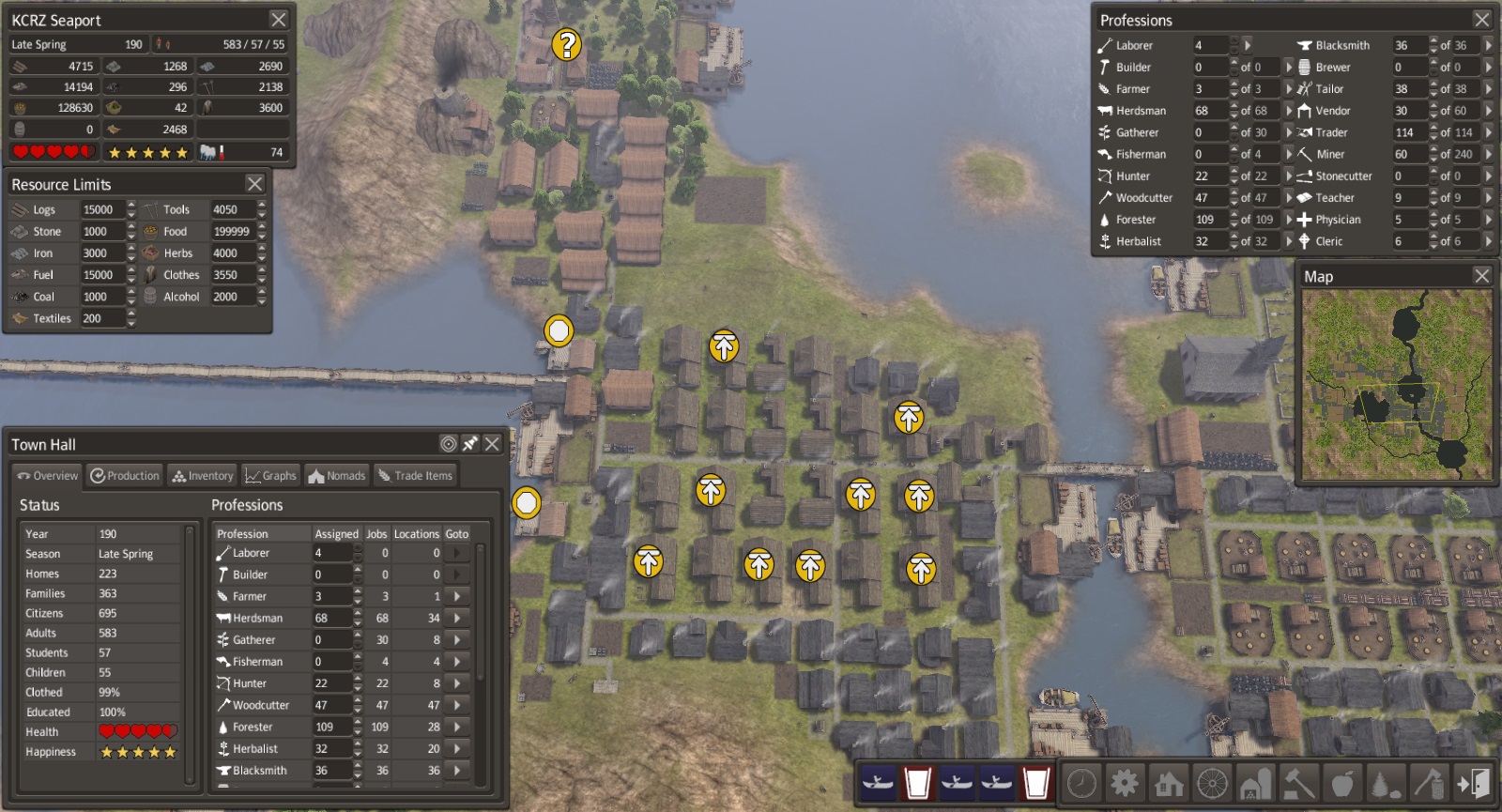 Trader will make everything EASY for Banished