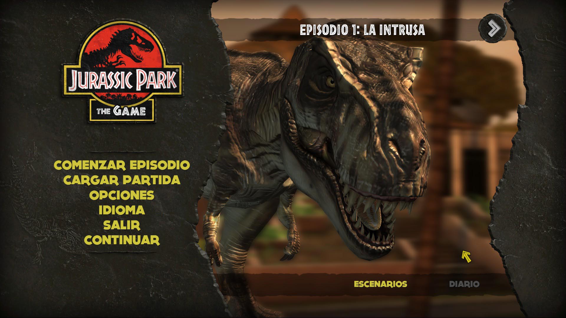 Traducción al castellano de darkpadawan for Jurassic Park: The Game