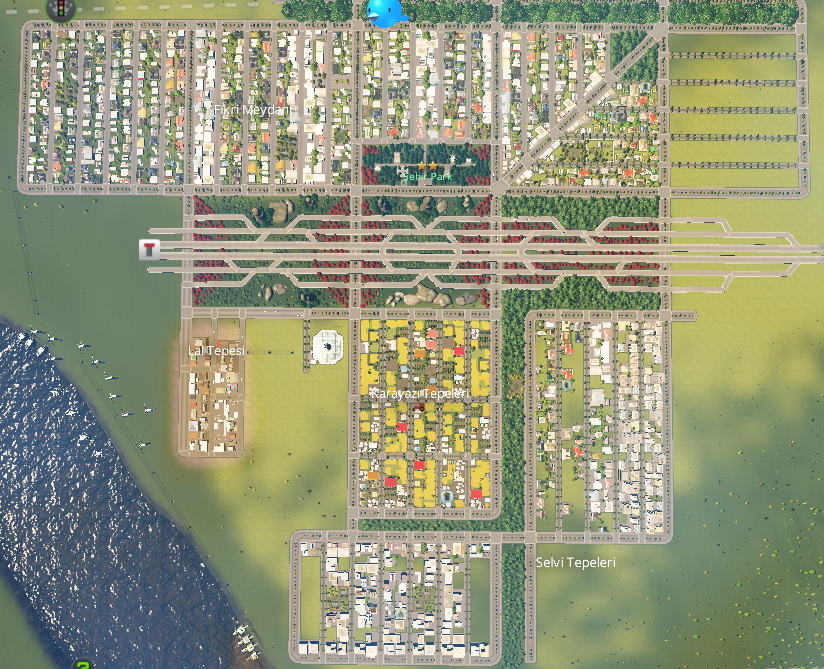 Trafiksiz Şehir Düzeni for Cities: Skylines