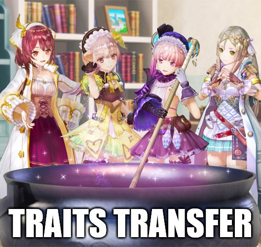 Traits Transfer Route *early gameplay for Atelier Lydie & Suelle ~The Alchemists and the Mysterious Paintings~