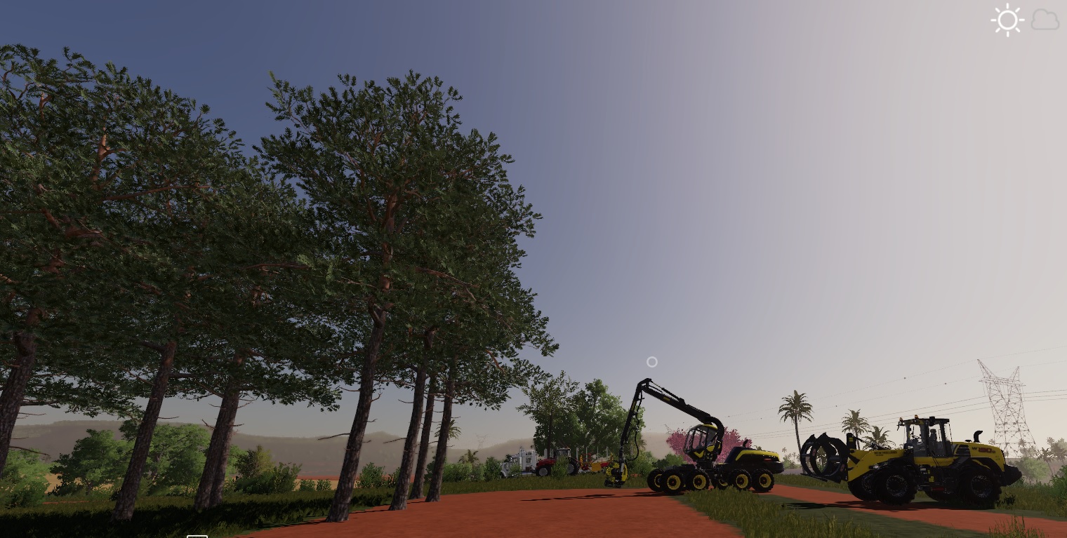 Tree growth stages from start to finish for Farming Simulator 19