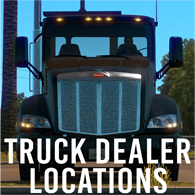 Truck Dealer Locations (+ Arizona | New Mexico | Oregon) for American Truck Simulator