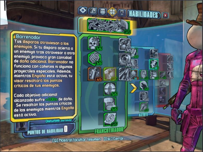 Truco del barrenador con Zer0/Guía sencilla. for Borderlands 2