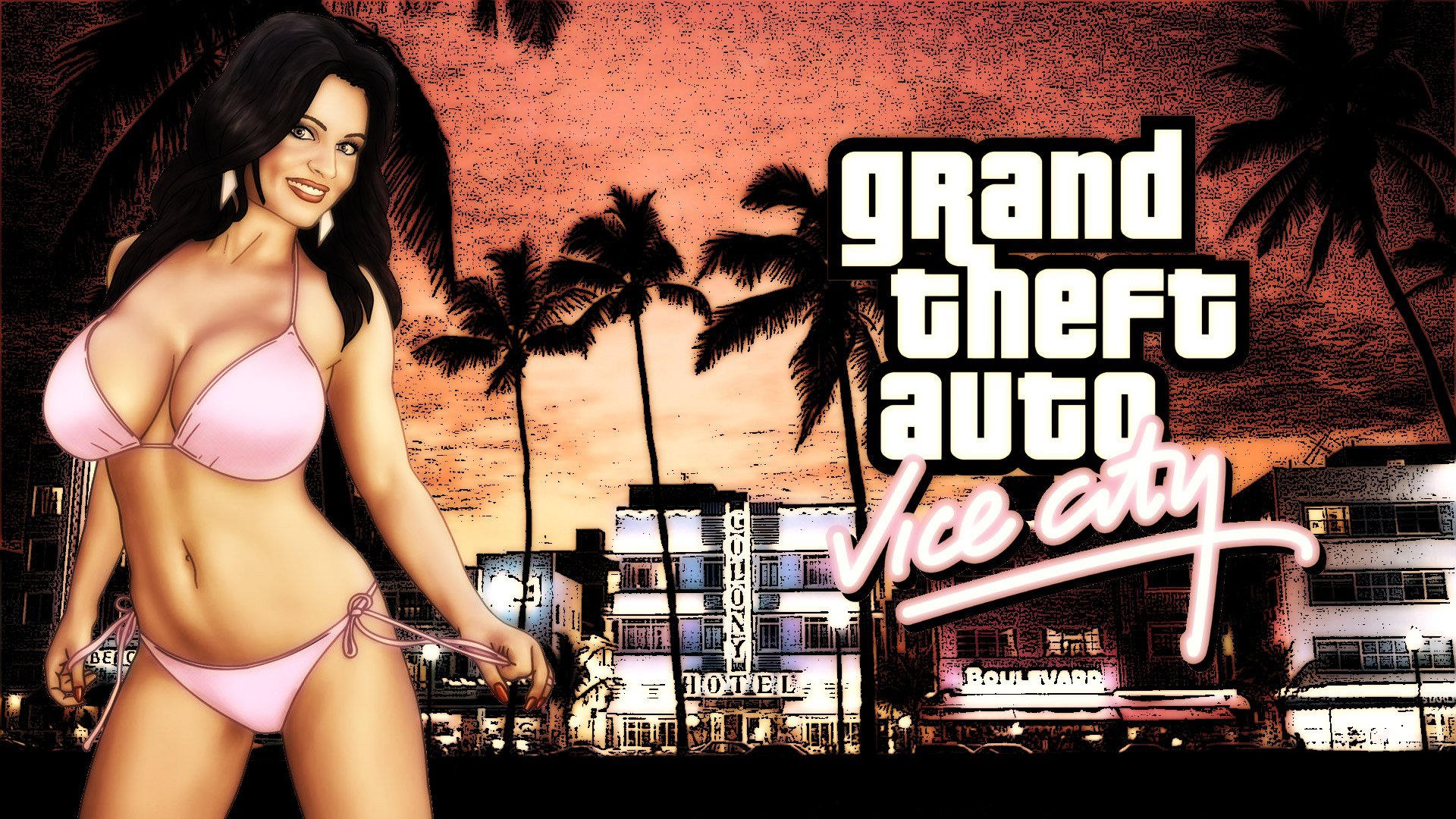 Grand Theft auto vice City девушки