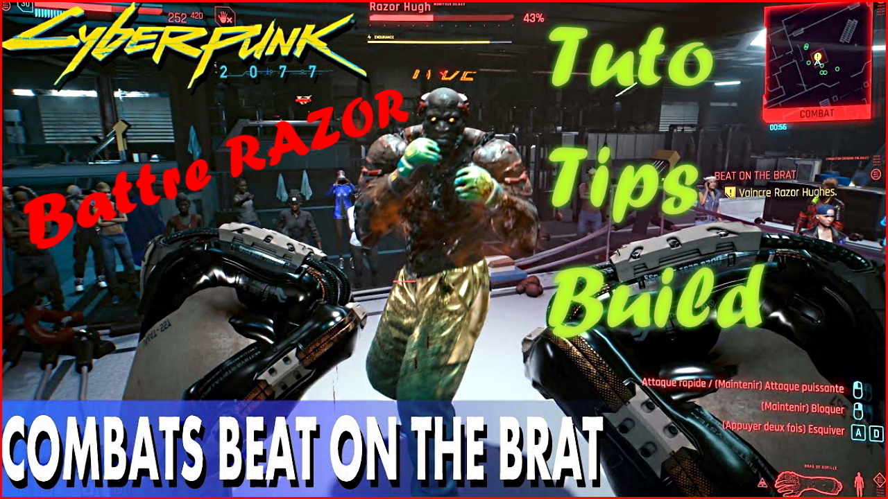 Tuto : Battre Razor Hugh Beat on the Brat Cyberpunk 2077 for Cyberpunk 2077